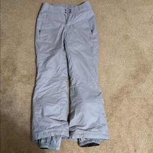 Columbia Light Gray Snow Pants